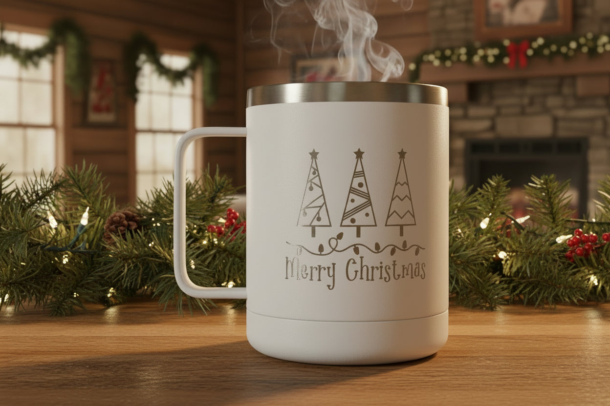 12 Oz Stainless Coffee Mug