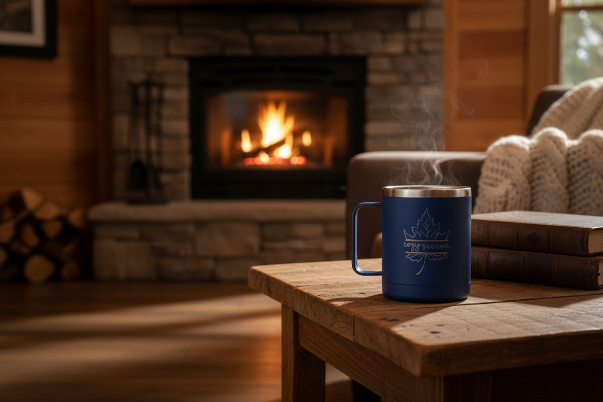 12 Oz Stainless Coffee Mug