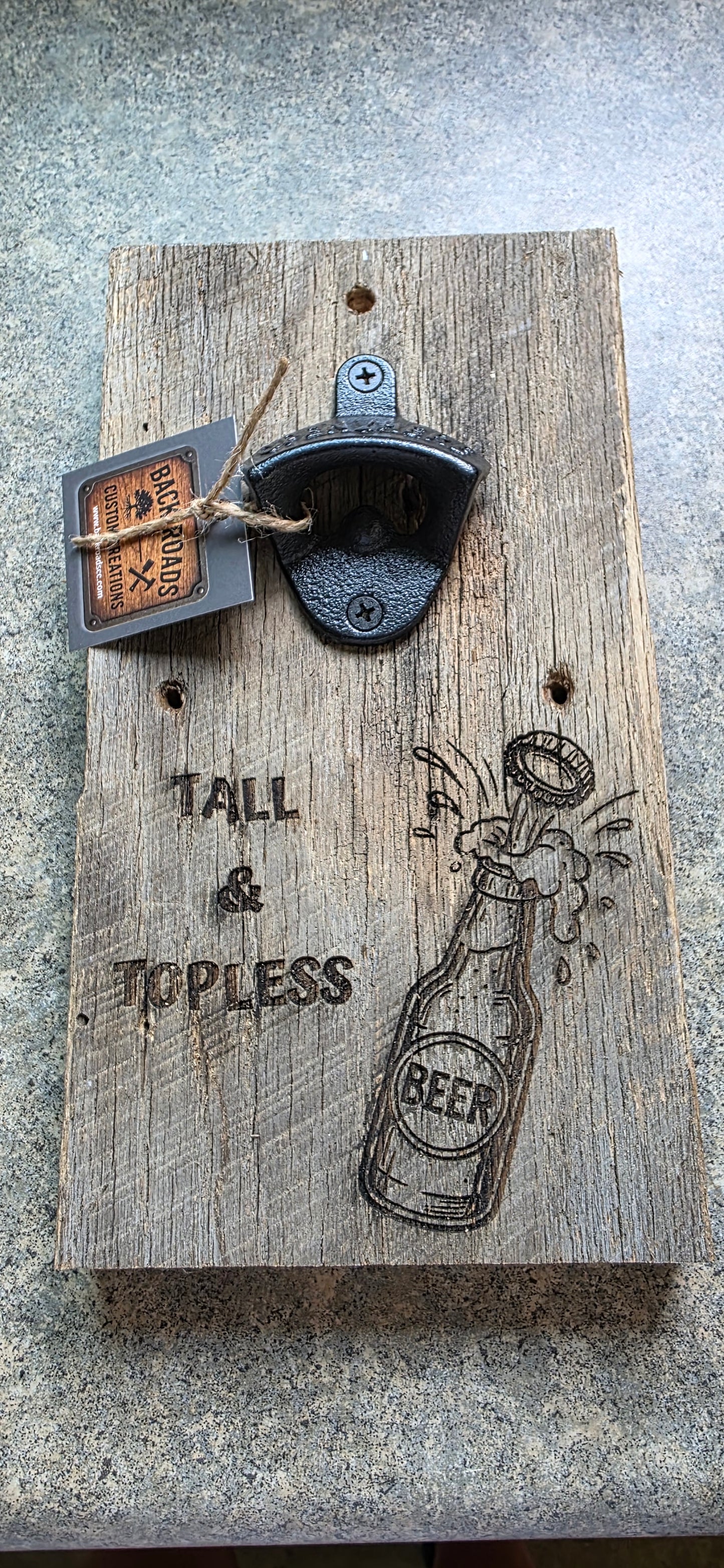 AUTHENTIC BARNWOOD BOTTLE OPENERS – Handcrafted & One-of-a-Kind! - POS
