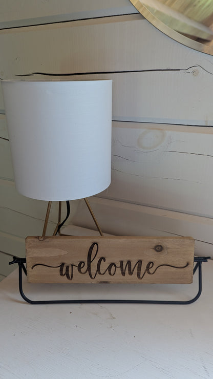 Rustic Wooden Flip Sign - POS