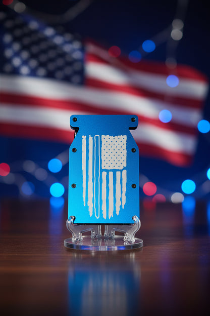 The Notch™ Custom Color RFID Wallet – Laser Engraved Minimalist Aluminum Wallet