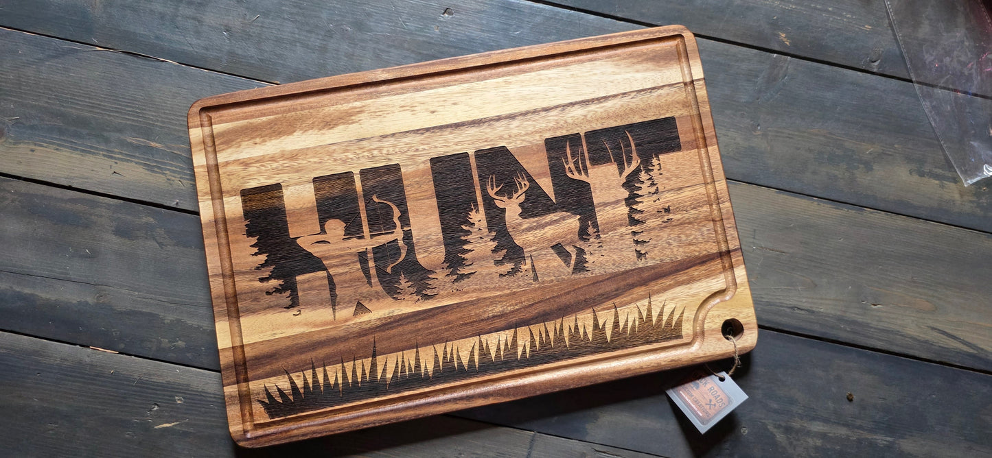 Premium Cutting Board - Hunt
