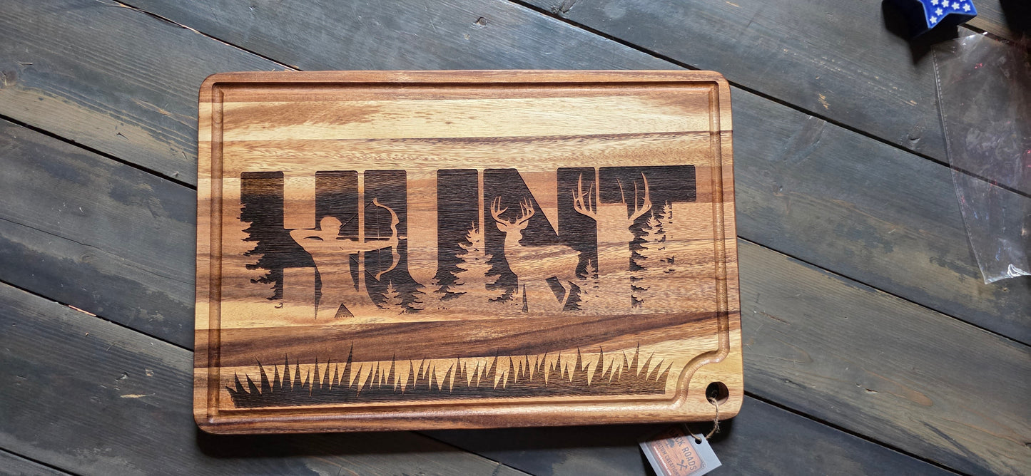 Premium Cutting Board - Hunt