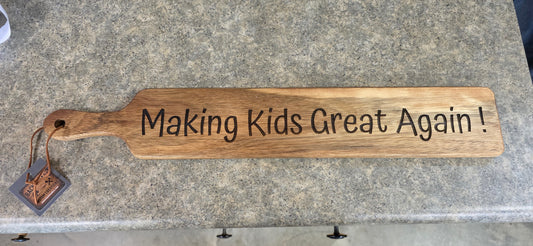 Making Kids Great Again - Paddle