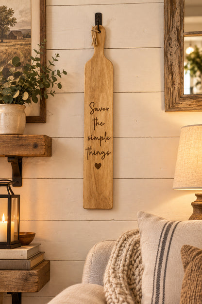 Paddle - Serving Board Long - Making Kids Great Again