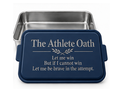 Arcola Special Olympics Fundraiser — Custom Cake Pan with Engraved Lid
