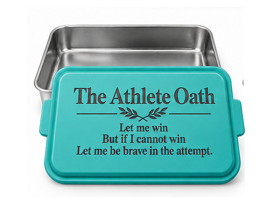Arcola Special Olympics Fundraiser — Custom Cake Pan with Engraved Lid