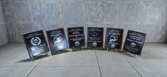 Custom Engraved Plaque Award 8"X10"