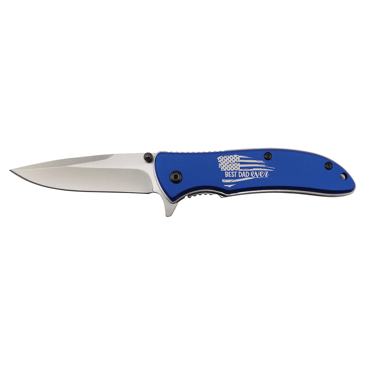 Custom Engraved Bison River 4.25" Everyday Carry Knife | Personalized EDC Pocket Knife