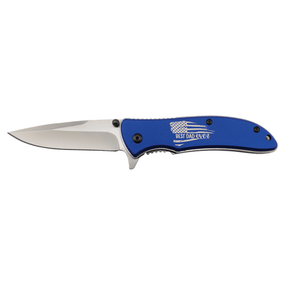 Custom Engraved Bison River 4.25" Everyday Carry Knife | Personalized EDC Pocket Knife