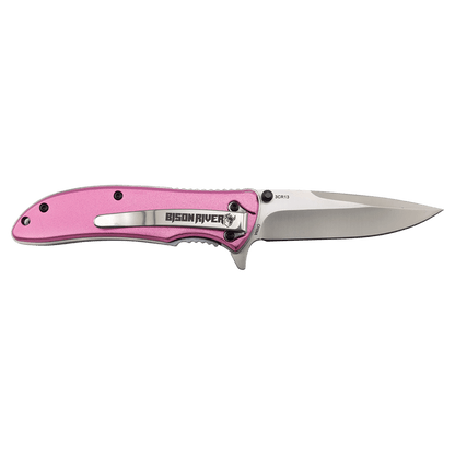 Custom Engraved Bison River 4.25" Everyday Carry Knife | Personalized EDC Pocket Knife