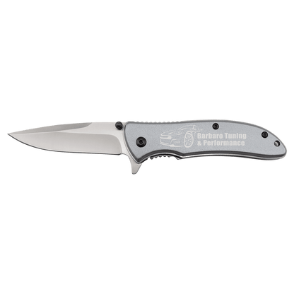 Custom Engraved Bison River 4.25" Everyday Carry Knife | Personalized EDC Pocket Knife