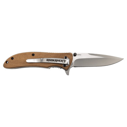 Custom Engraved Bison River 4.25" Everyday Carry Knife | Personalized EDC Pocket Knife