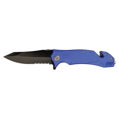 Custom Engraved Bison River 4.5" Rescue Knife | Personalized Emergency Knife