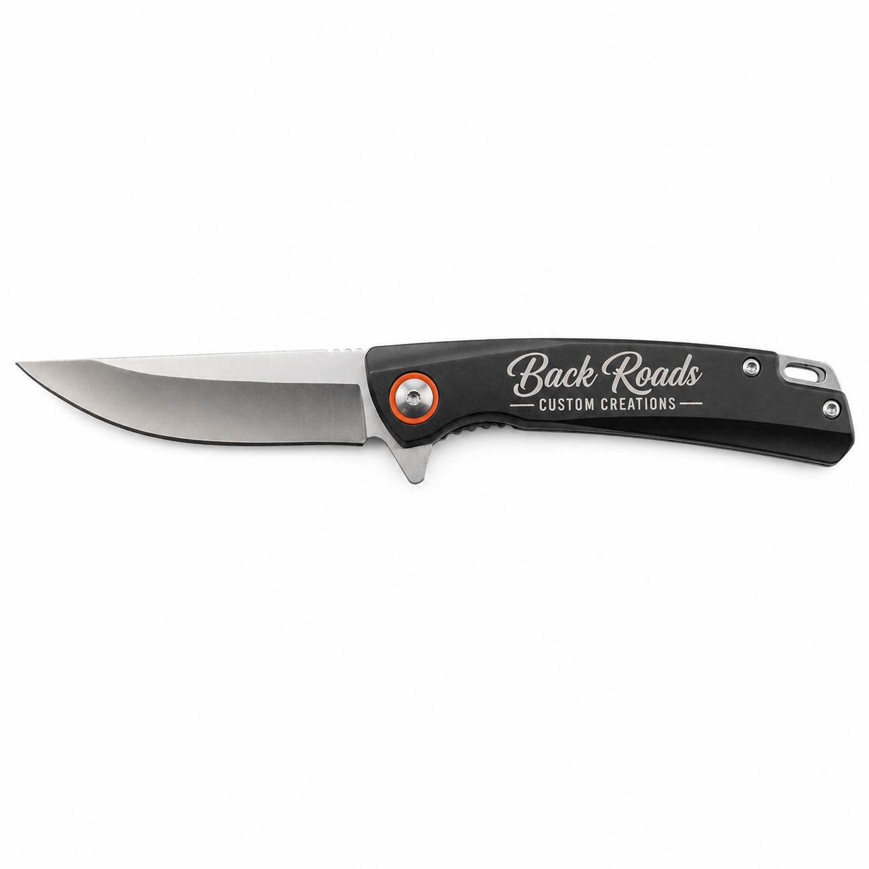Personalized 4" Everyday Carry Ball Bearing Pocket Knife | Custom Laser Engraved Folding Knife