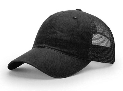 Custom Engraved Leather Patch Hats | Personalized Trucker Hats