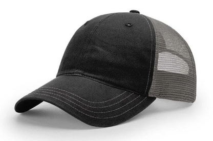 Custom Engraved Leather Patch Hats | Personalized Trucker Hats