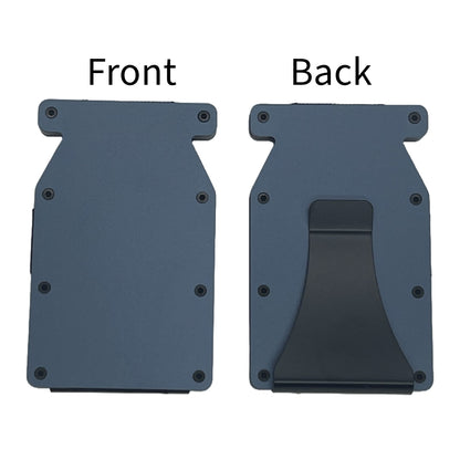 The Notch™ Custom Color RFID Wallet – Laser Engraved Minimalist Aluminum Wallet