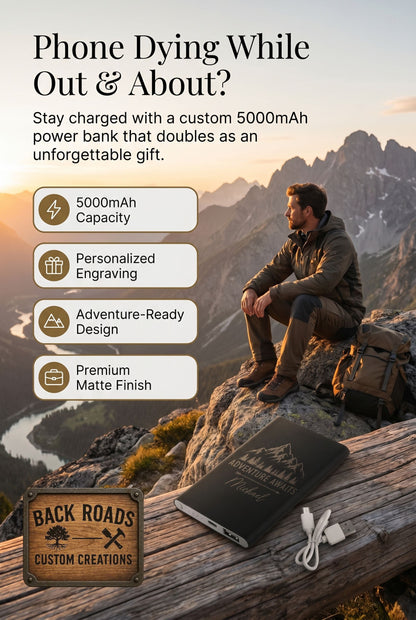 Customized Battery Power Banks, 5000 MAh