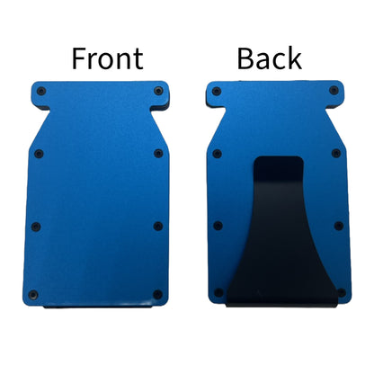 The Notch™ Custom Color RFID Wallet – Laser Engraved Minimalist Aluminum Wallet
