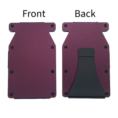 The Notch™ Custom Color RFID Wallet – Laser Engraved Minimalist Aluminum Wallet