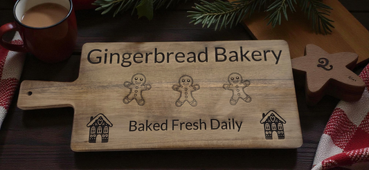 Gingerbread Bakery Board