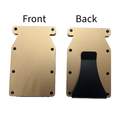 The Notch™ Custom Color RFID Wallet – Laser Engraved Minimalist Aluminum Wallet