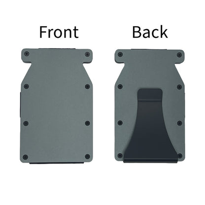The Notch™ Custom Color RFID Wallet – Laser Engraved Minimalist Aluminum Wallet