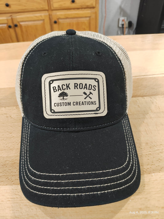 Custom Engraved Leather Patch Hats | Personalized Trucker Hats & Beanies