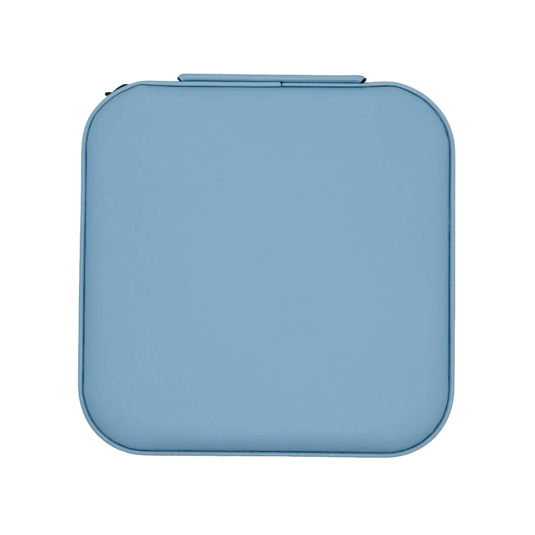 Lux Leatherette Jewelry Box – Personalized Travel Jewelry Case