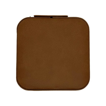 Lux Leatherette Jewelry Box – Personalized Travel Jewelry Case