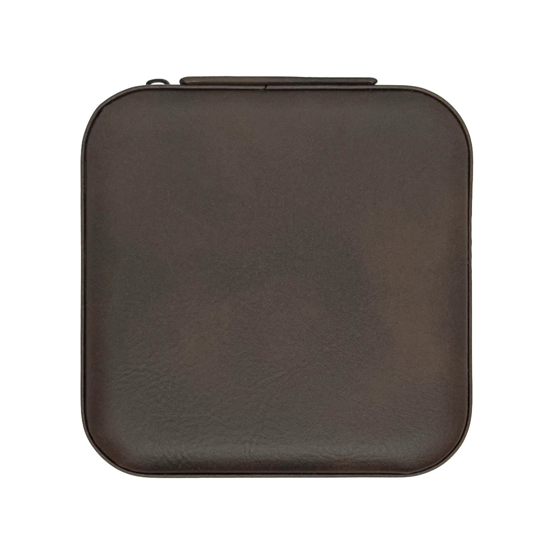 Lux Leatherette Jewelry Box – Personalized Travel Jewelry Case