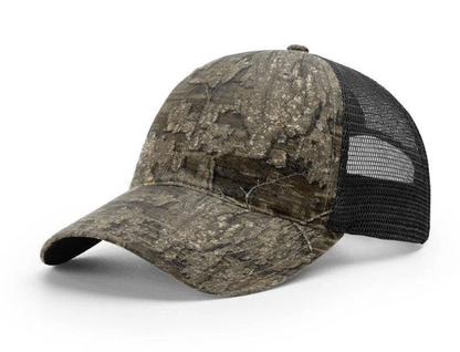 Custom Engraved Leather Patch Hats | Personalized Trucker Hats