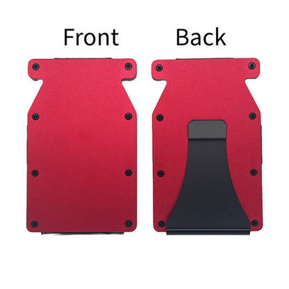 The Notch™ Custom Color RFID Wallet – Laser Engraved Minimalist Aluminum Wallet