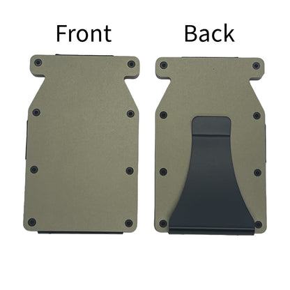The Notch™ Custom Color RFID Wallet – Laser Engraved Minimalist Aluminum Wallet