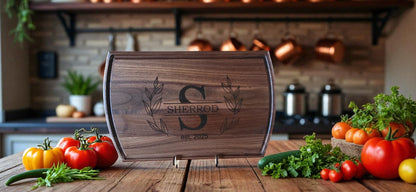 Personalized Walnut Cutting Board - POS