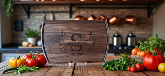 Personalized Walnut Cutting Board - POS