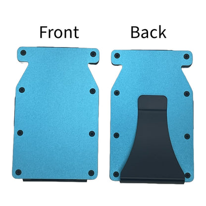 The Notch™ Custom Color RFID Wallet – Laser Engraved Minimalist Aluminum Wallet