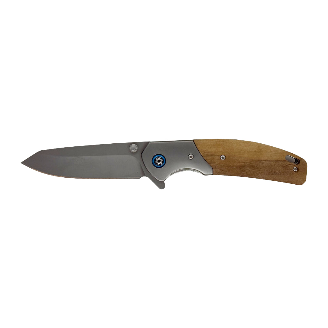 Customized Wood Handle Pocket Knife Collection