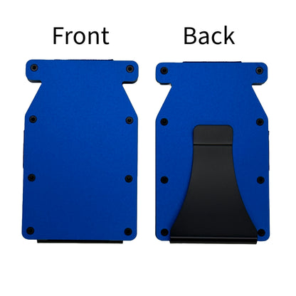 The Notch™ Custom Color RFID Wallet – Laser Engraved Minimalist Aluminum Wallet