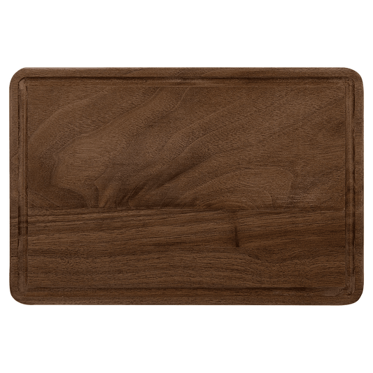 Personalized Black Walnut Cutting Board (9" x 6")