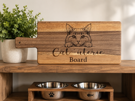 WP Long Acacia Wood Cutting Board 19.5" X 8"