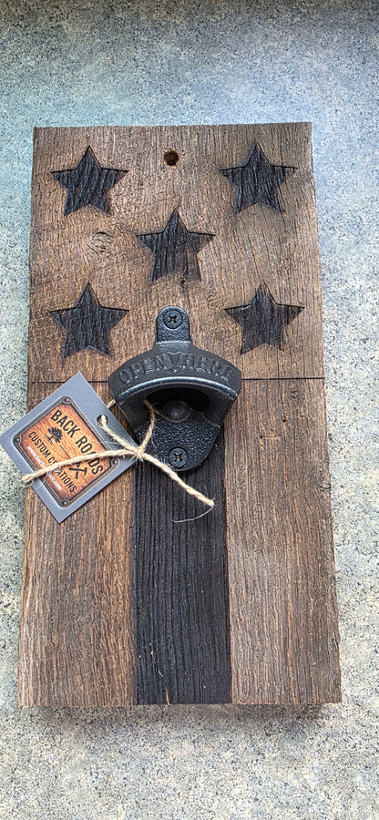 AUTHENTIC BARNWOOD BOTTLE OPENERS – Handcrafted & One-of-a-Kind!