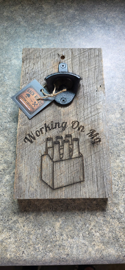 AUTHENTIC BARNWOOD BOTTLE OPENERS – Handcrafted & One-of-a-Kind!