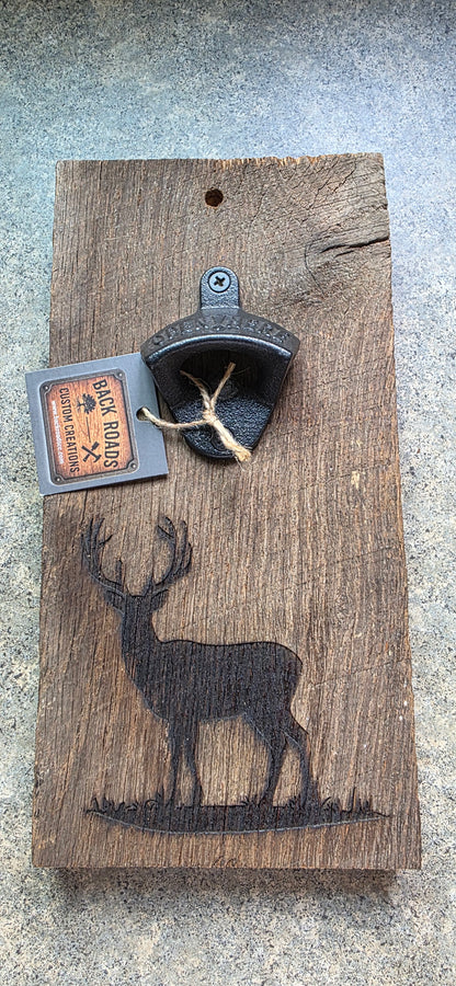 AUTHENTIC BARNWOOD BOTTLE OPENERS – Handcrafted & One-of-a-Kind!